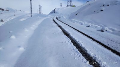Siirt, Şirvan ilçesine bağlı Cevizlik köyünde, dün geceden itibaren etkili