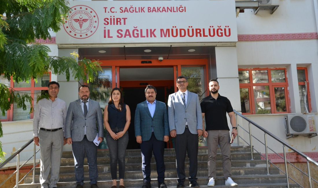 Siirt Vali Yardımcısı Yunus Emre Bozkurtoğlu, İl Sağlık Müdürü Uzm.Dr.Besim