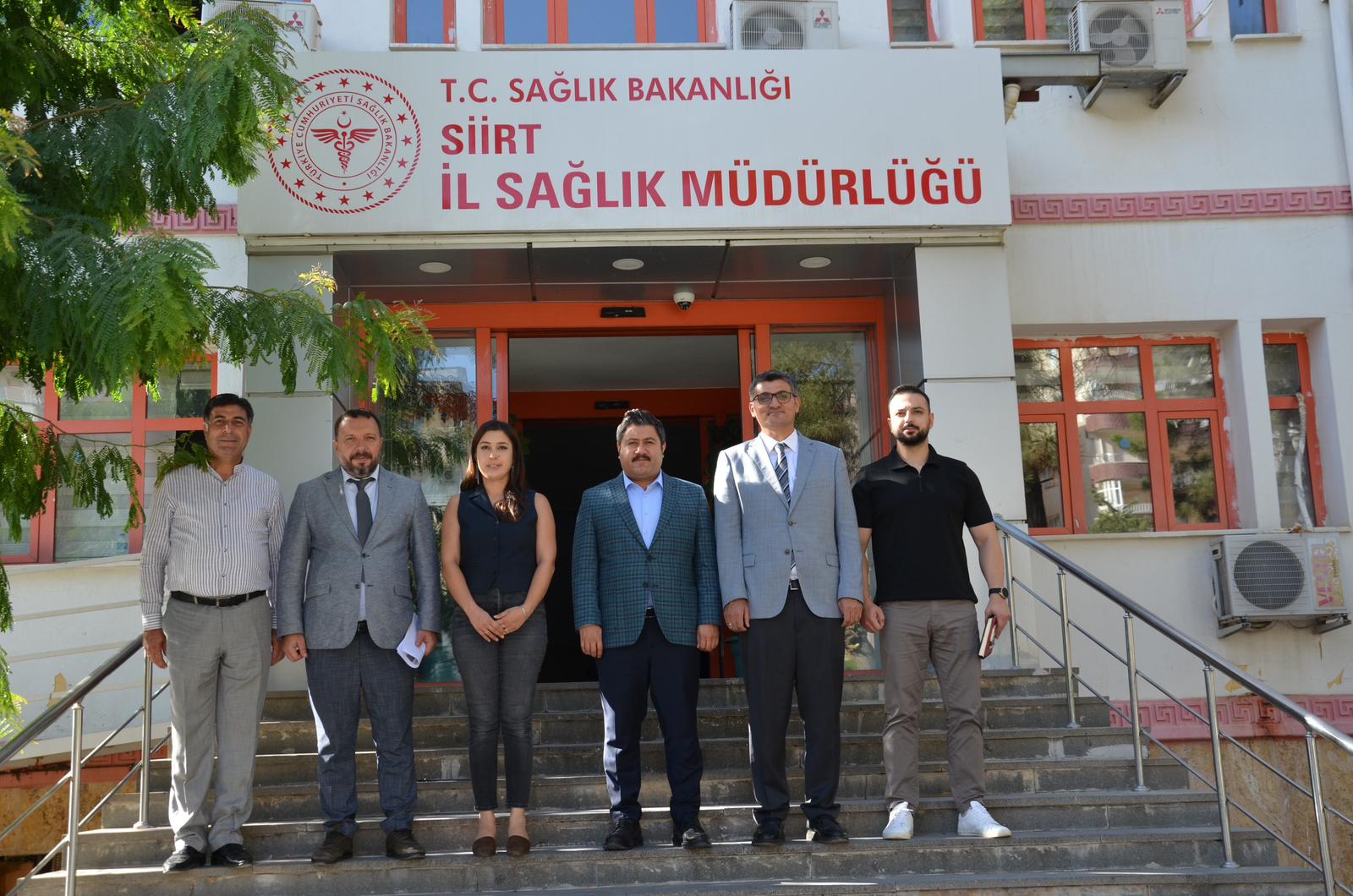 Siirt Vali Yardımcısı Yunus Emre Bozkurtoğlu, İl Sağlık Müdürü Uzm.Dr.Besim