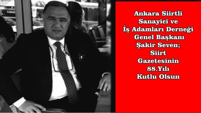 Kuruluşundan bu yana ilkeli ve tarafsız yayıncılığı ile Siirt basınında