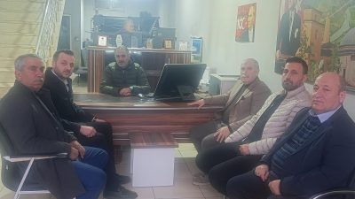 AK Parti Siirt İl Başkanı Av.Bahri Caner Özturan, beraberindeki heyetle